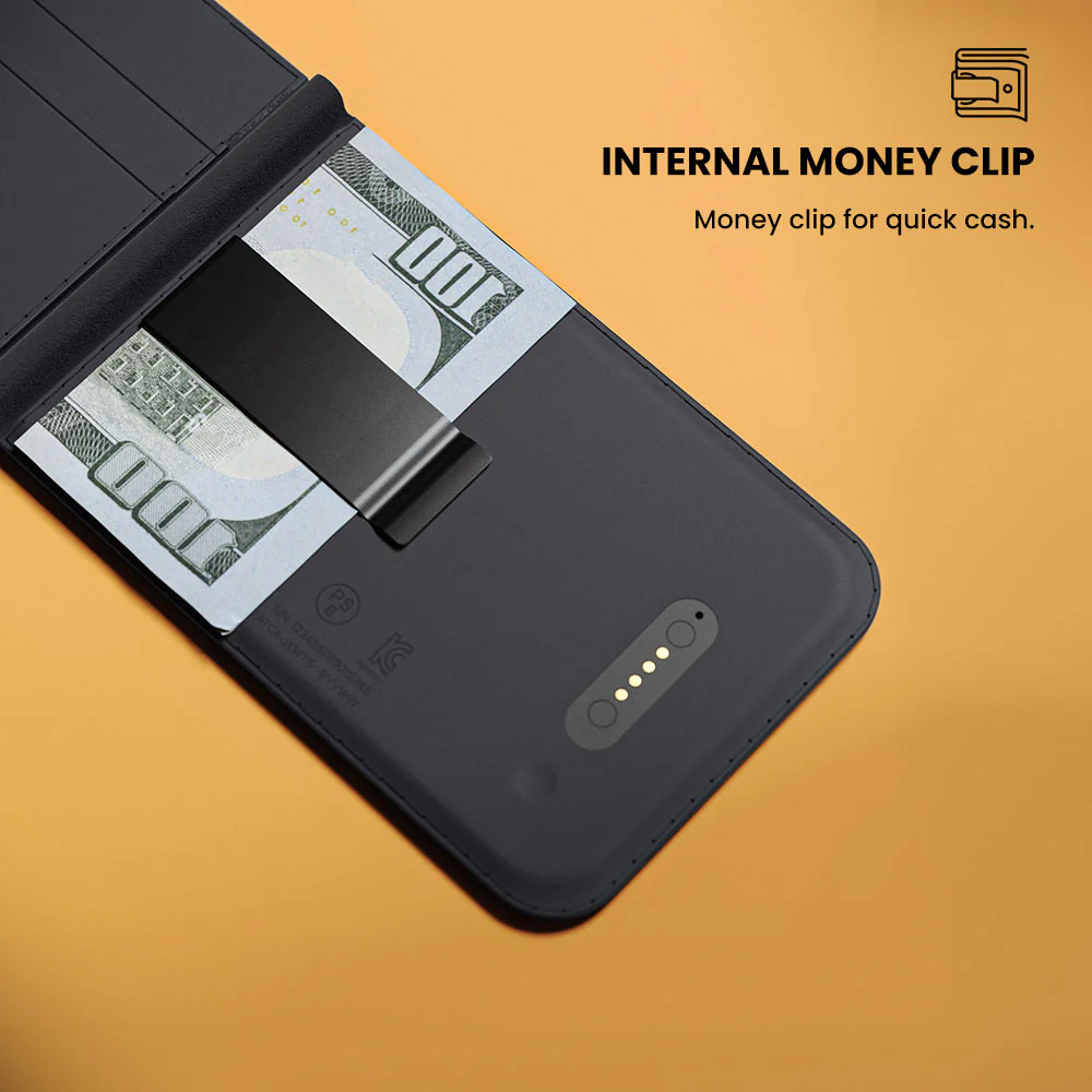 LOC8 MagSafe Finder Wallet and Stand with Money Clip - Image 5