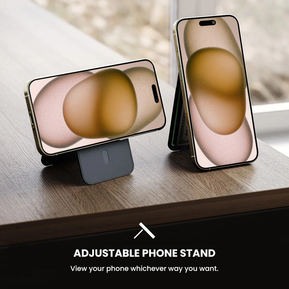 LOC8 MagSafe Finder Wallet and Stand with Money Clip - Image 8