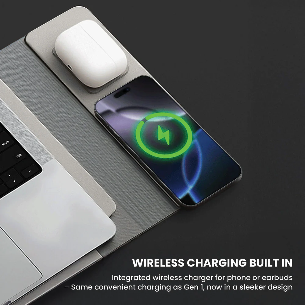 NEXA 4-in-1 Laptop Sleeve with Wireless Charging (Gen 2) - Image 12