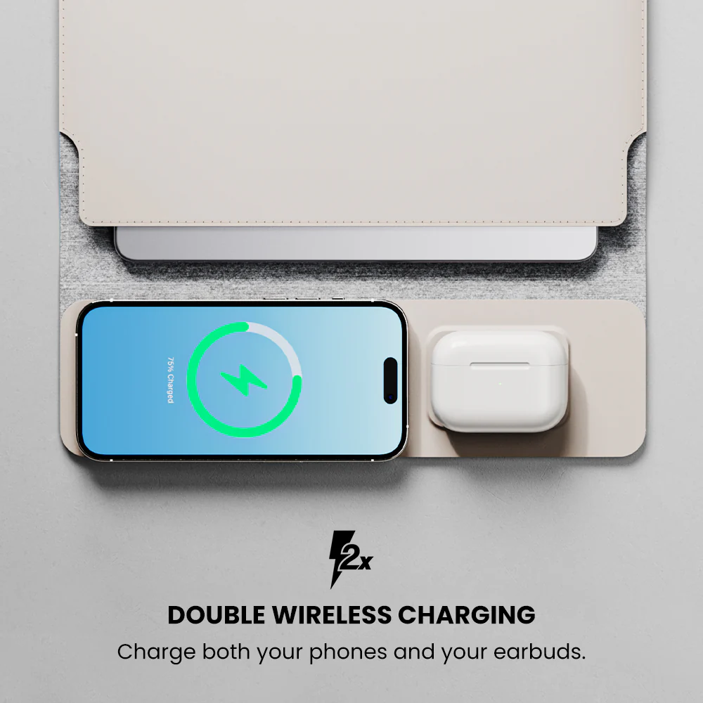 NEXA 4-in-1 Laptop Sleeve with Wireless Charging - Image 12