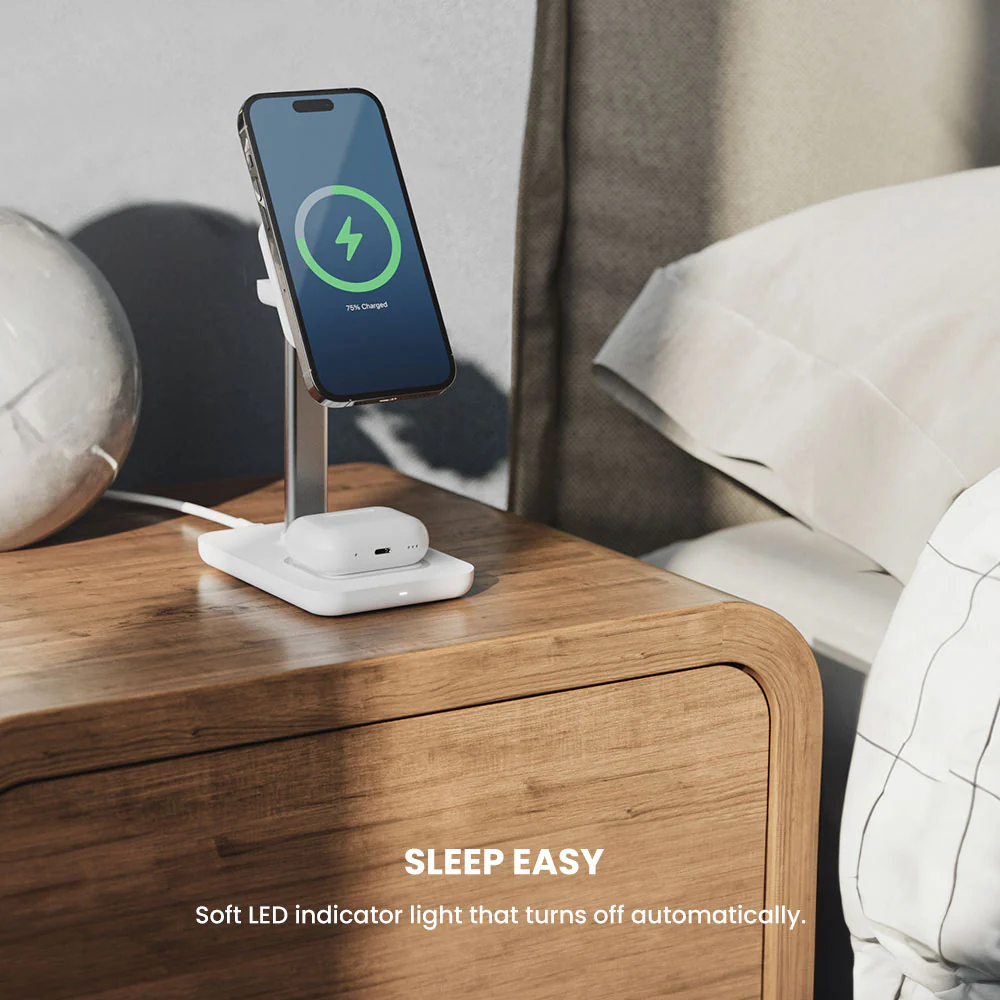 TRIO 3-in-1 Wireless Charging Station - Image 5