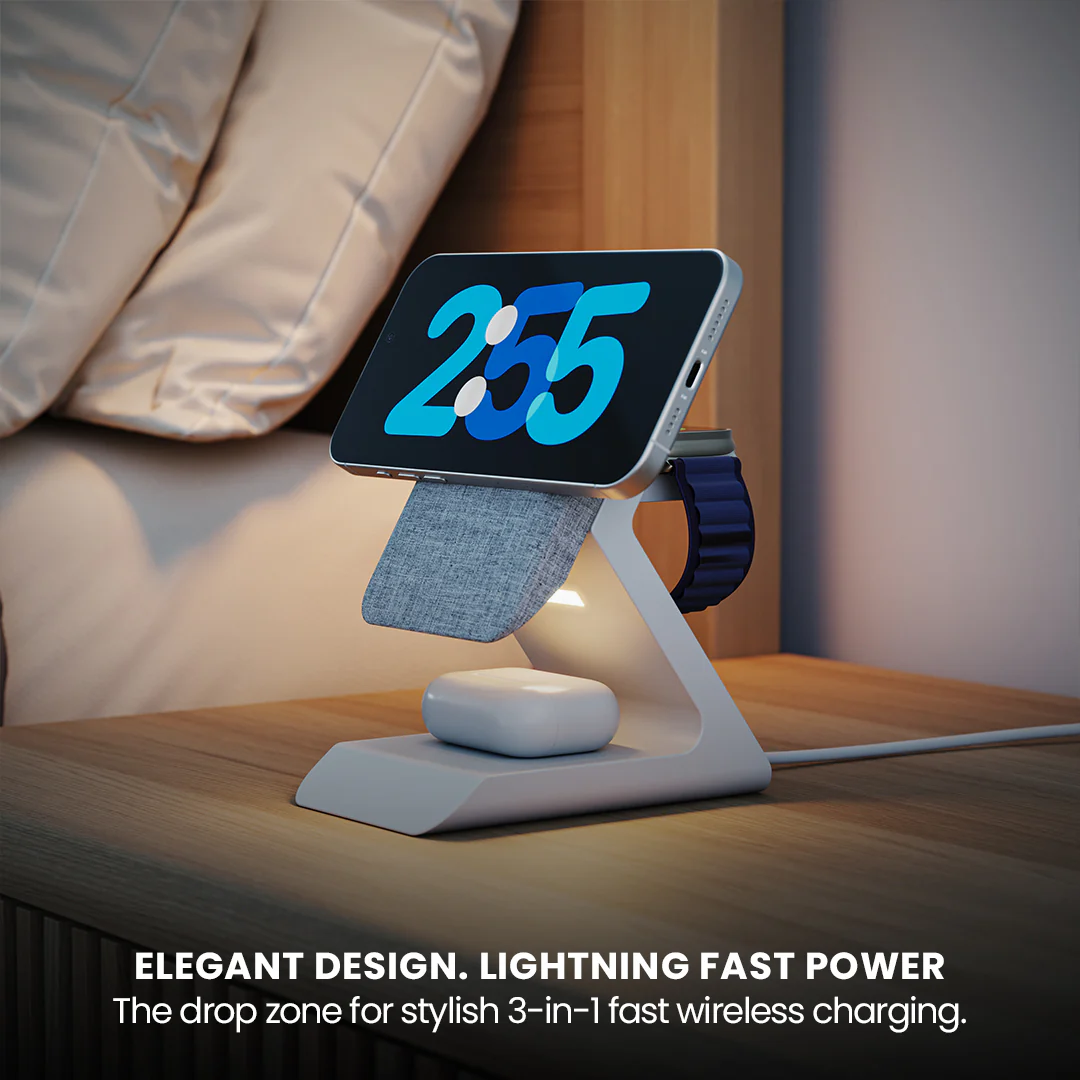 SUMMIT 3-in-1 Wireless Charging Station - Image 4