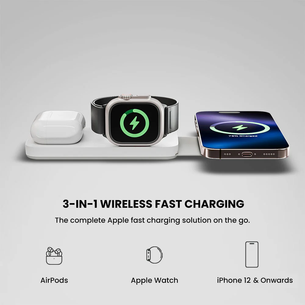 SWIV 3-in-1 Foldable Wireless Charging  Station - Image 3